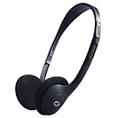 HP503 Basic Stereo PC On-Ear Headset with In-Line Mic & Volume Control - Black
