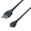 1m USB 2 Android Charge and Sync Cable A Male to B Micro MHL Male
