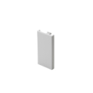 AV Snap-In Blanking Plate - 25 x 50mm - White