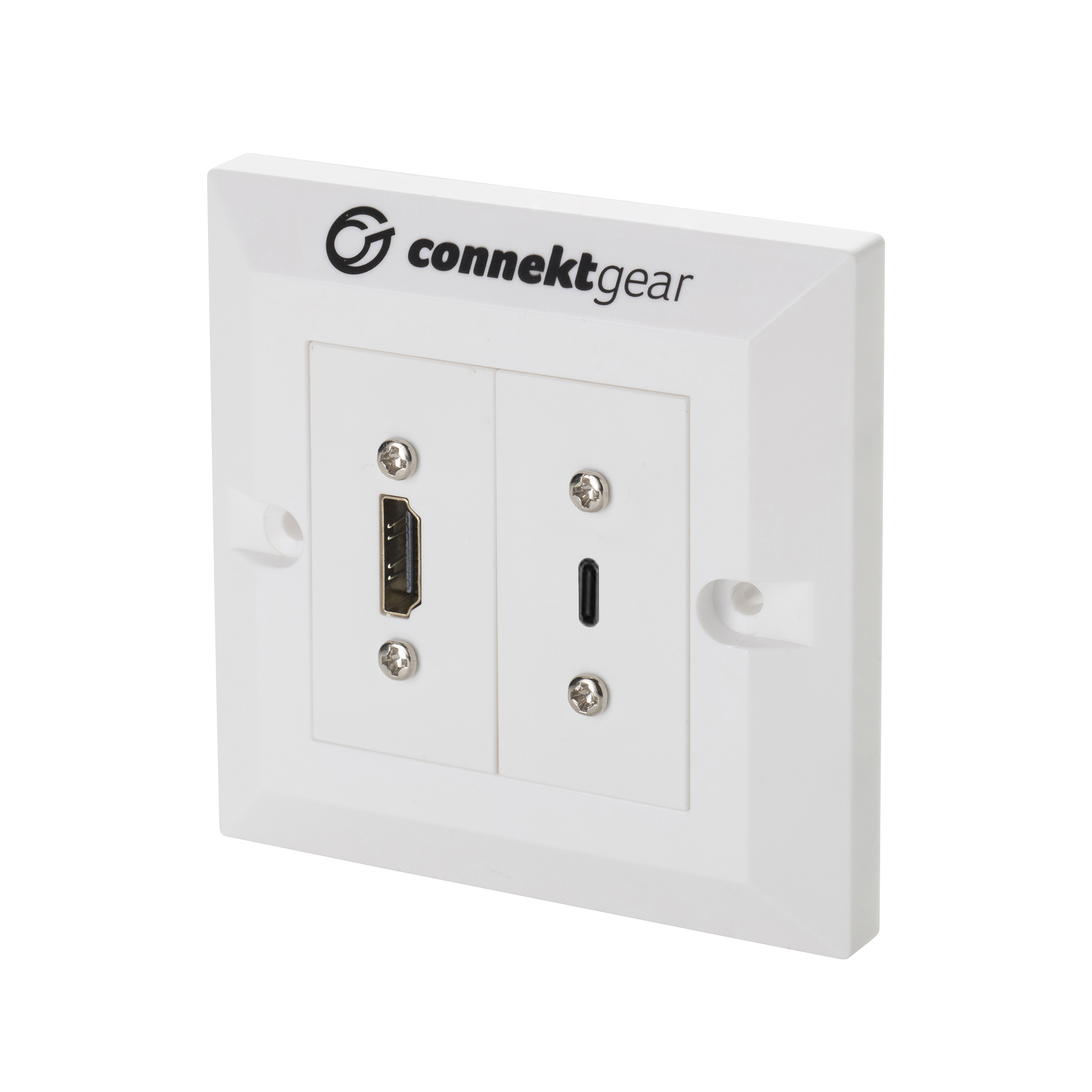 5m Single Gang HDMI/USB Type C AV Cable Kit with 2m Input Cables