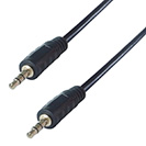 2m 3.5mm Stereo Jack Audio Cable - Male to Male - Gold Connectors
