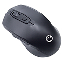 MO544 Wireless Full-Size 6 Button Optical Mouse - Black