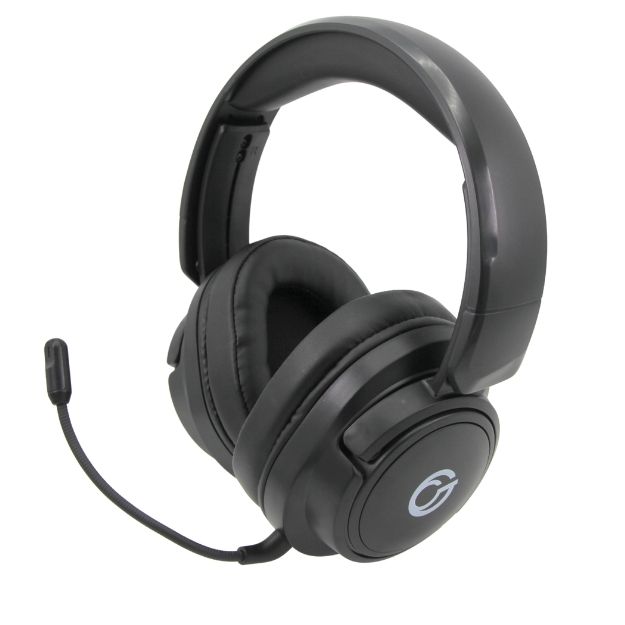 HP534 Wireless Headset with Detachable Mic and USB A/C Combo Reciever - Black