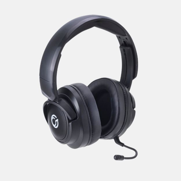 HP534 Wireless Headset with Detachable Mic and USB A/C Combo Reciever - Black