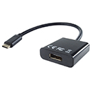 USB 3.1 Type C to DP Active 4K Adapter - Male to Female - Thunderbolt & DP Compatible