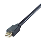 26-0706/EU -Connector 1: Mini DisplayPort Male