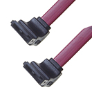 750mm Right Angled Serial ATA (SATA) Data Cable - Male to Male