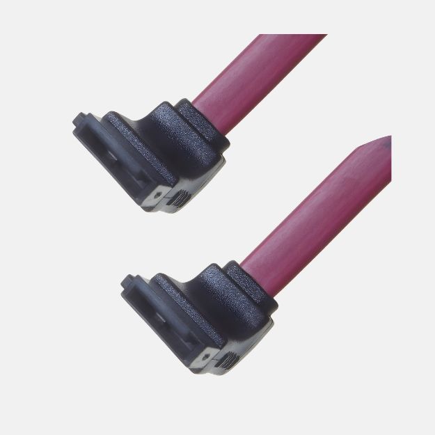 750mm Right Angled Serial ATA (SATA) Data Cable - Male to Male