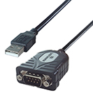 0.5m USB to Serial Adapter - Male to Male