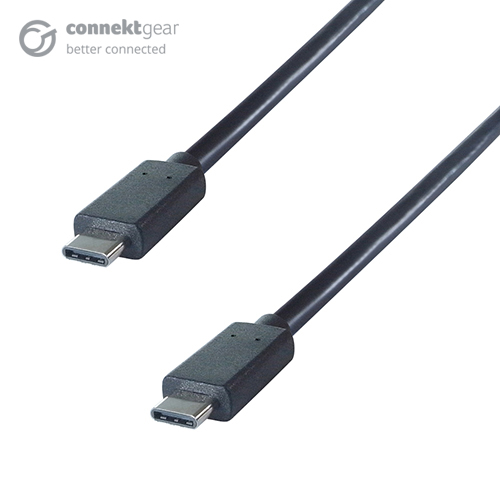 1m USB 4 Connector Cable Type C Male to Type C Male