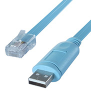 1.8m RJ45 to USB A Male Console Cable with FTDI Chip (Cisco Compatible)