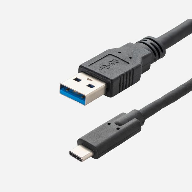 1m USB 3.0 Connector Cable A Male to Type C Male - SuperSpeed 5Gbps