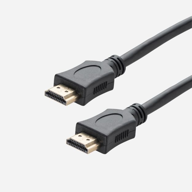 0.5m HDMI V2.0 4K UHD Connector Cable - Male to Male Gold Connectors