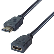 HDMI 4K UHD Extension Cable - Male to Female Gold Connectors