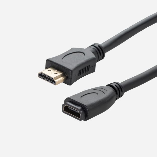 HDMI 4K UHD Extension Cable - Male to Female Gold Connectors