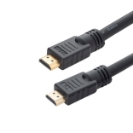 15m HDMI V2.0 4K UHD Active Connector Cable - Male to Male Gold Connectors with Ferrite Cores