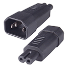 Mains Power Adapter C14 Plug to C7 (Figure 8) Socket