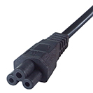 27-0364 -Connector 2: C5 IEC Cloverleaf Female