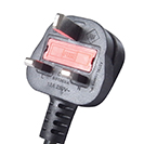 27-8030/IEC/RM -Connector 1: UK Plug