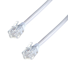 2m ADSL Broadband High Speed Modem Cable RJ11 Male to RJ11 Male