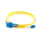 1m Duplex Fibre Optic Single-Mode Cable OS2 9/125 Micron LC to SC -Yellow 