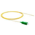 1m Simplex Pigtail Cable OS2 900um SC/APC- Yellow