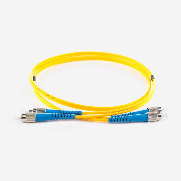 3m FC-FC OS2 Yellow 3mm Duplex Patch Cord