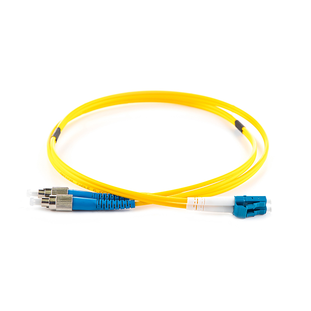 3m FC-LC OS2 Yellow 3mm Duplex Patch Cord
