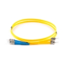 10m Duplex Fibre Optic Single-Mode Cable OS2 9/125 Micron FC to ST - Yellow