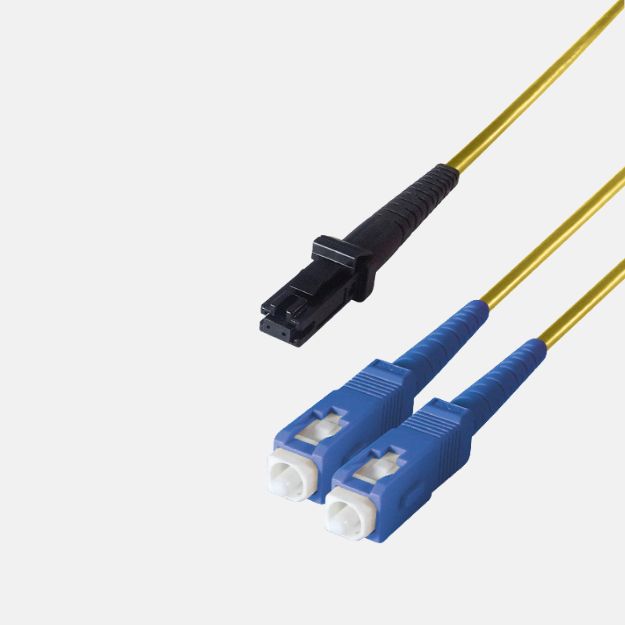 Duplex Fibre Optic Single-Mode Cable OS2 9/125 Micron MT to SC