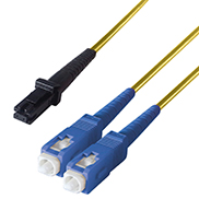 Duplex Fibre Optic Single-Mode Cable OS2 9/125 Micron MT to SC