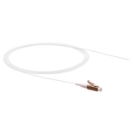 2m Simplex Pigtail Cable OM1 900um LC - White