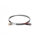 10m Duplex Fibre Optic Multi-Mode Cable OM1 62.5/125 Micron LC to FC - Grey