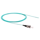 1m Simplex Pigtail Cable OM3 900um ST - Aqua
