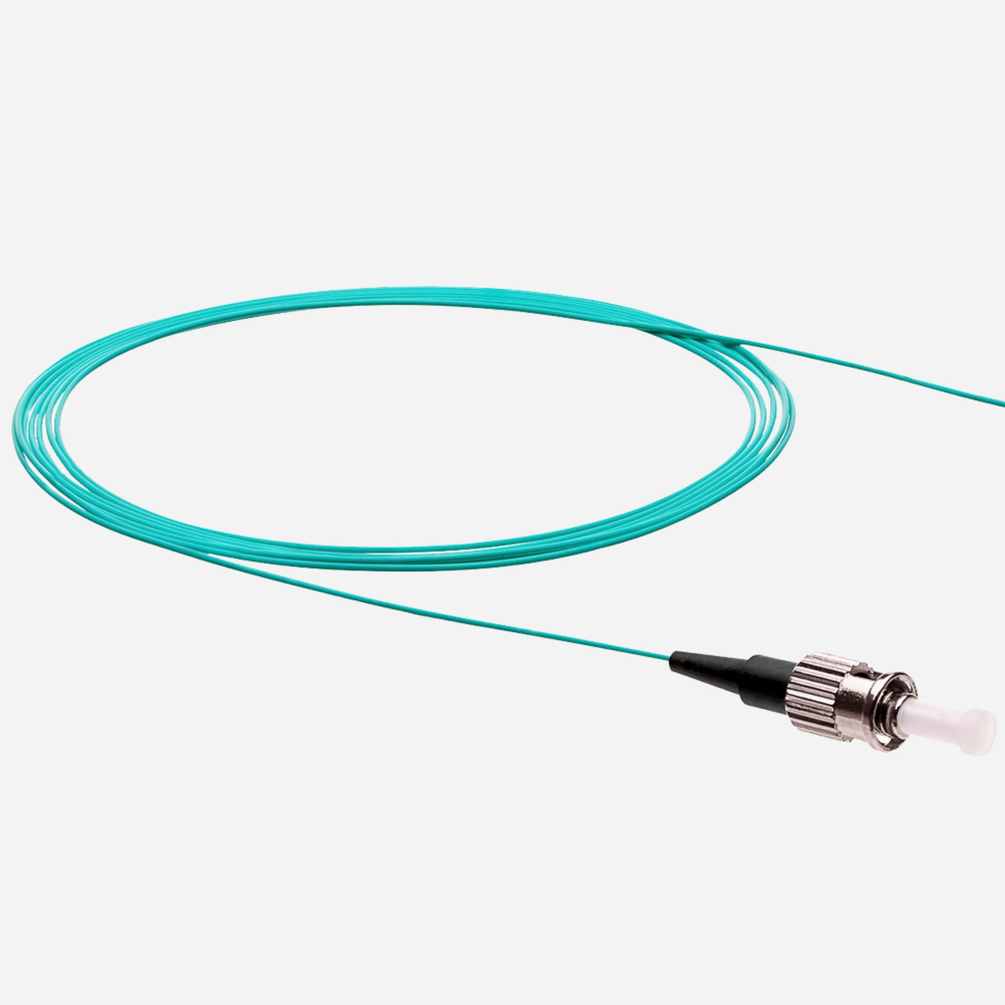 1m ST OM3 Aqua 900um Simplex Pigtail