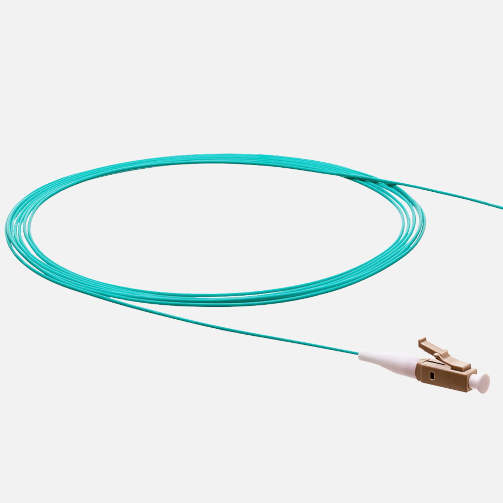 2m OM3 Aqua 900um Simplex Pigtail