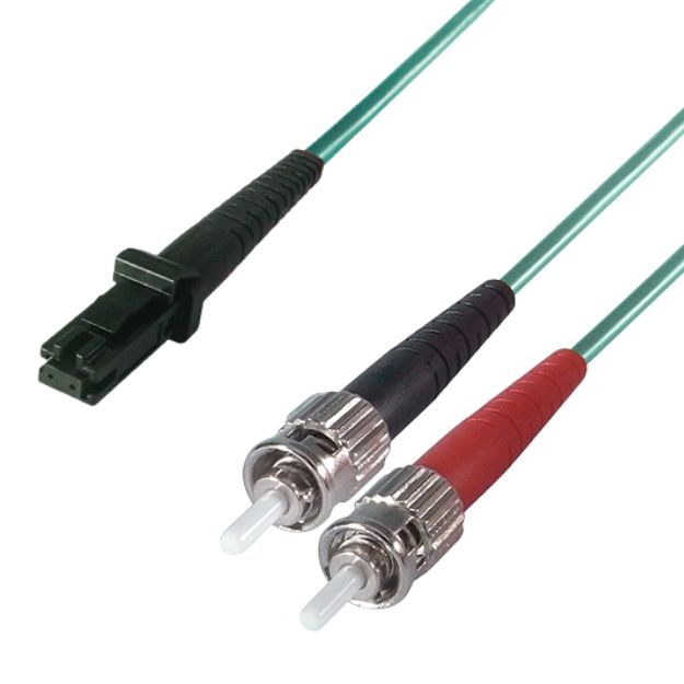 Duplex Fibre Optic Multi-Mode Cable OM3 50/125 Micron MT to MT