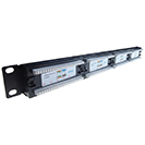 24 Port Patch Panel (Cat6) IDC Punch Down 19 inch