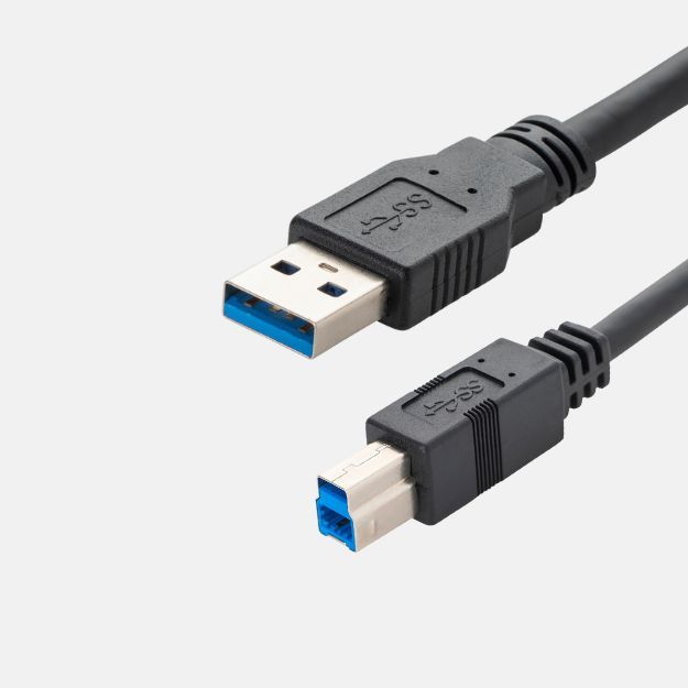 1m USB 3 Connector Cable A Male to B Male - SuperSpeed