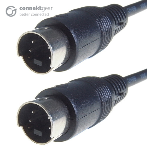 15m SVHS S-Video Cable - 4 Pin Mini DIN Male to 4 Pin Mini DIN Male
